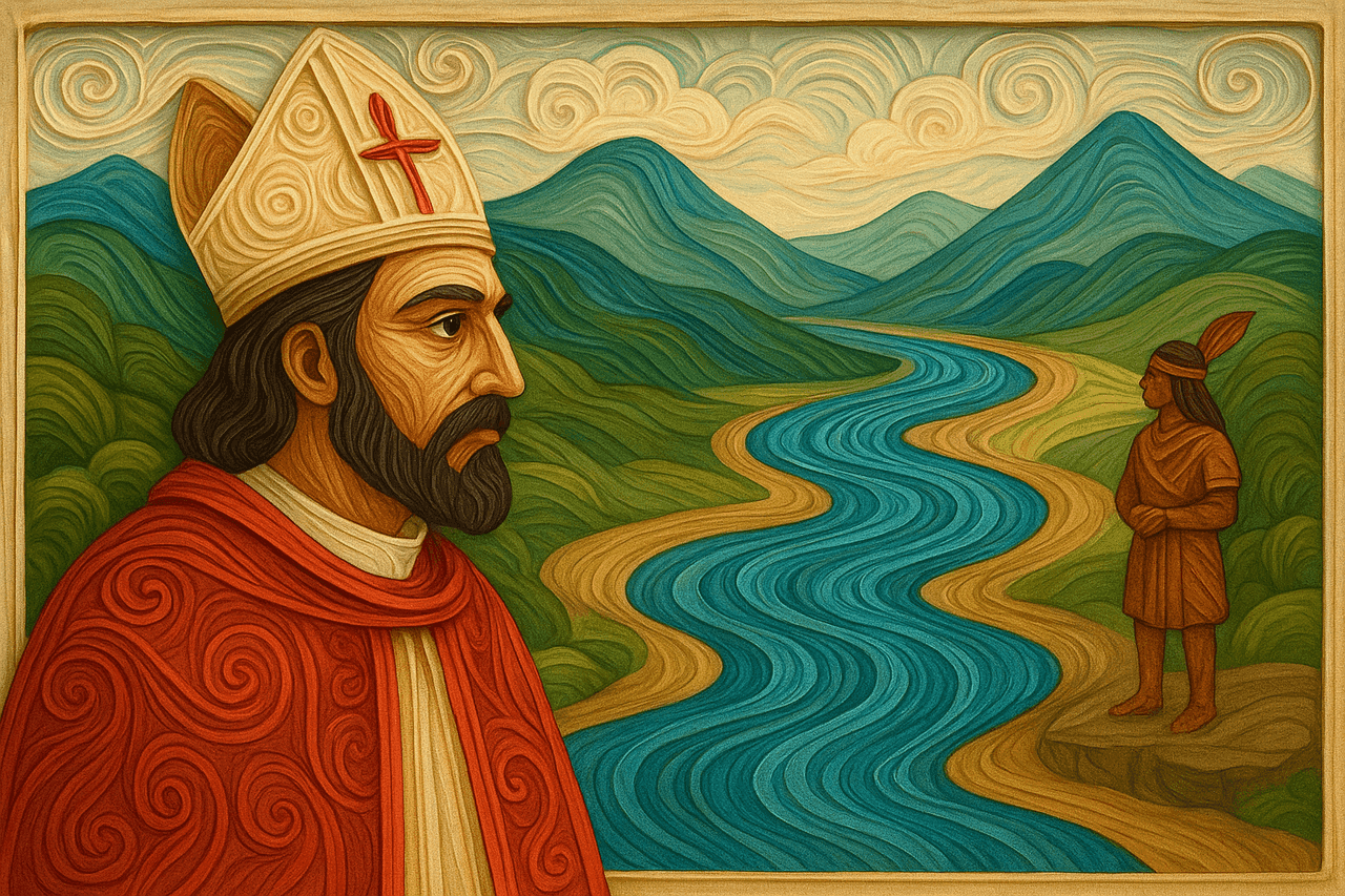 Ilustración de El cacique Salomón