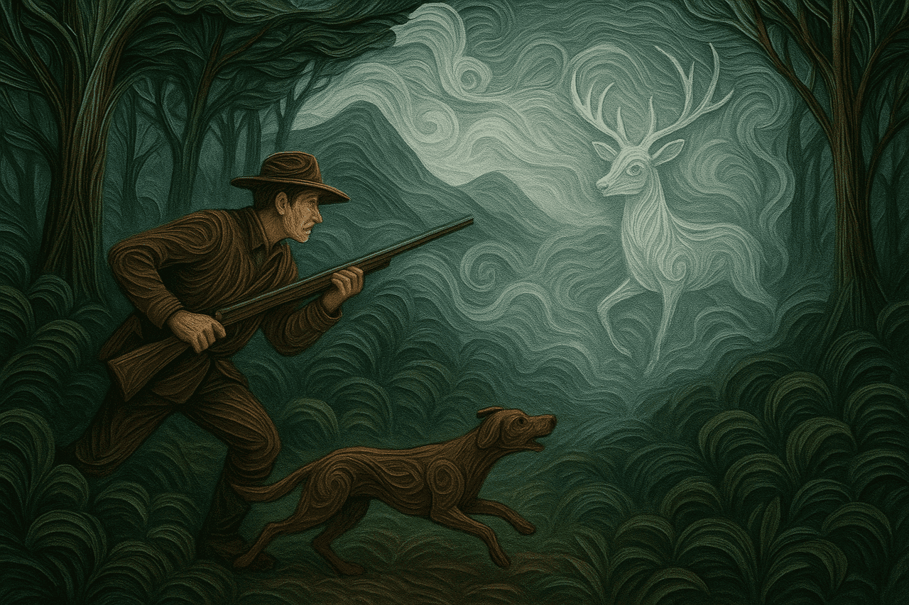 Ilustración de El cazador