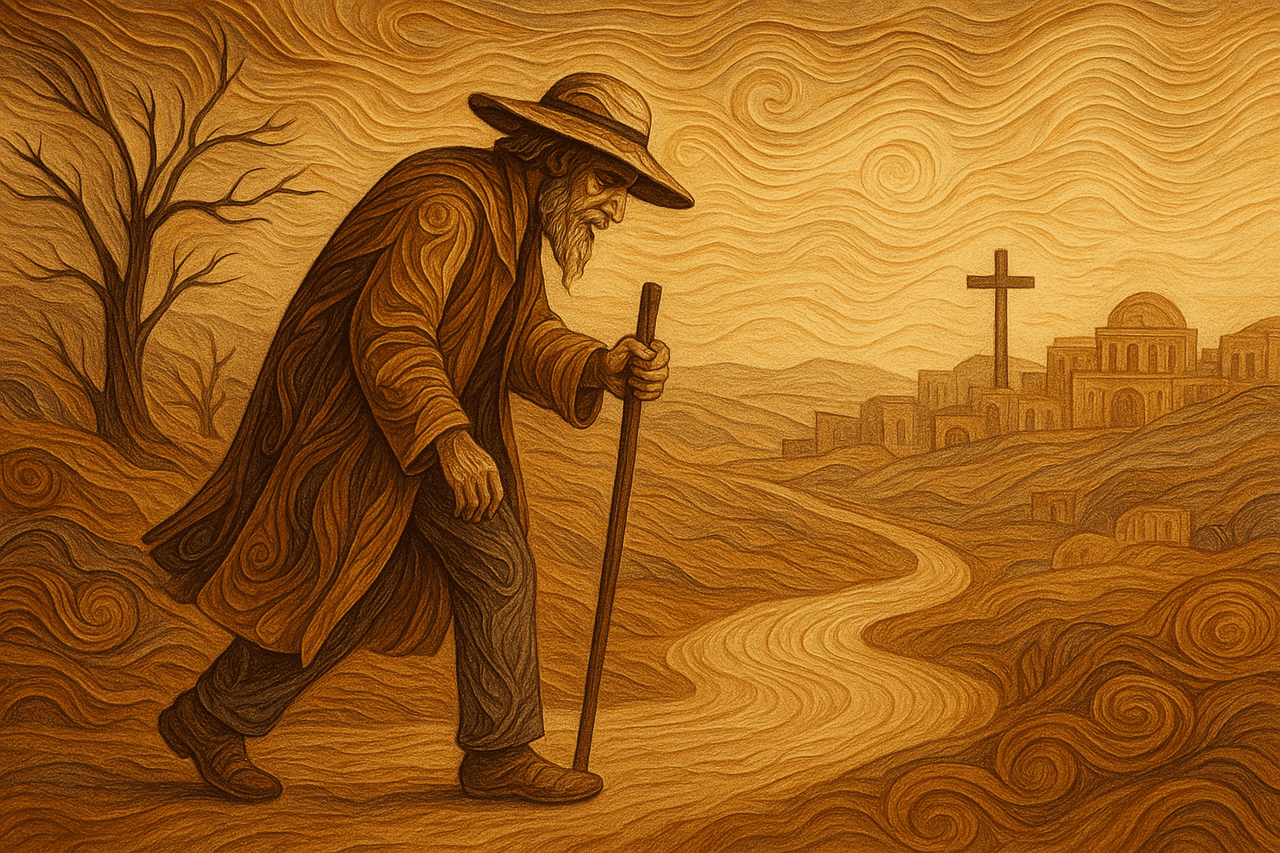 Ilustración de El judío errante