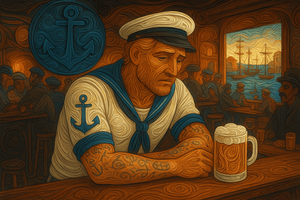 Ilustración de El mal del mar