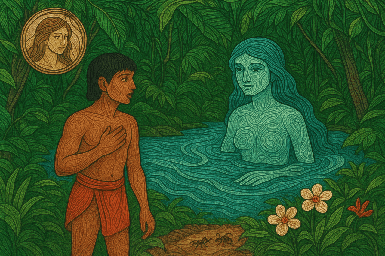 Ilustración de La mujer hormiga