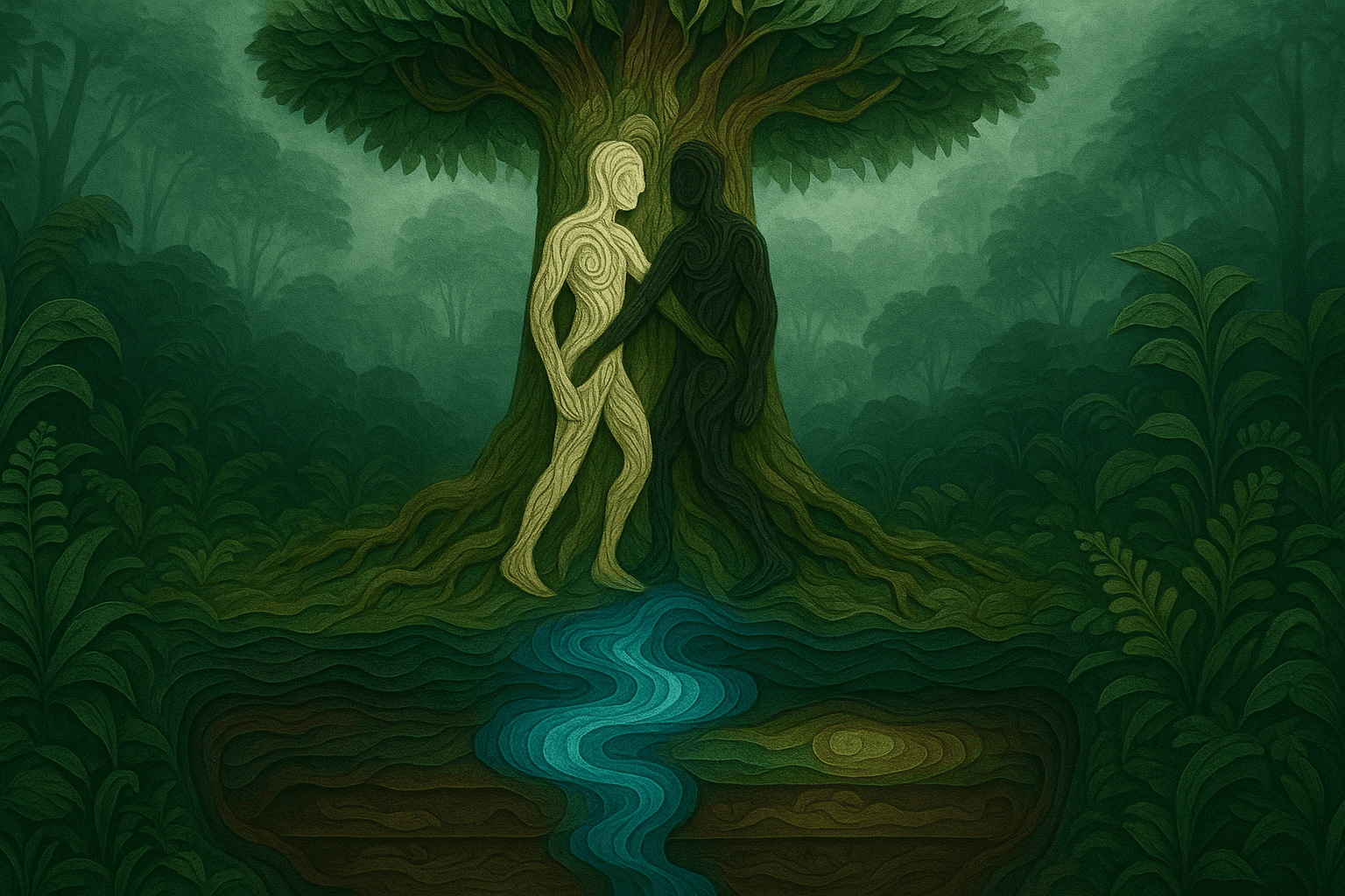 Ilustración de Barbachas del Árbol Grande