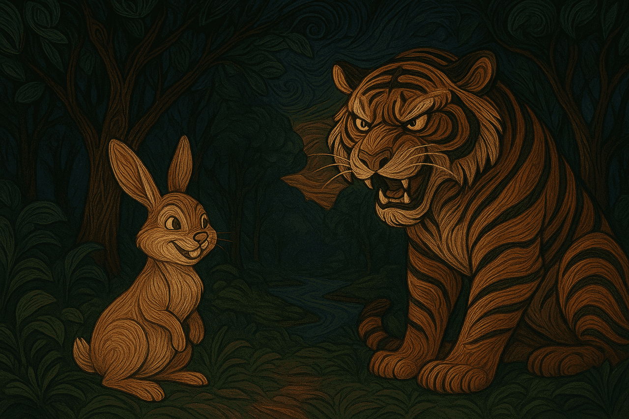 Conejo y los hijos de tía tigra
