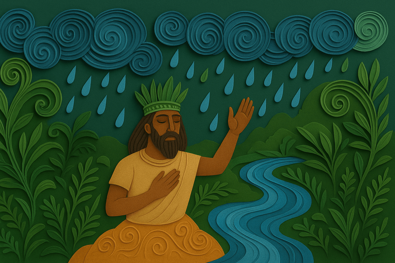 Ilustracion de la categoria diluvio