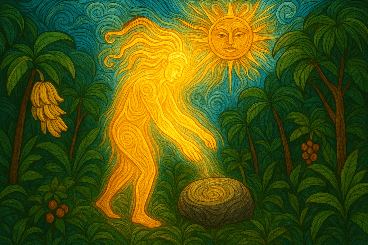 Ilustración de El arco iris - Susabanka