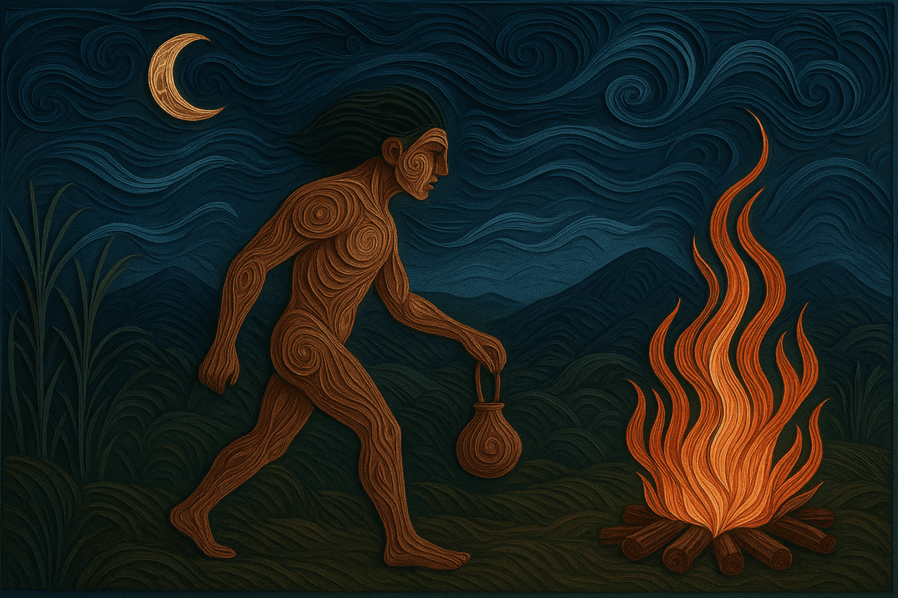 Ilustración de El cucacuy