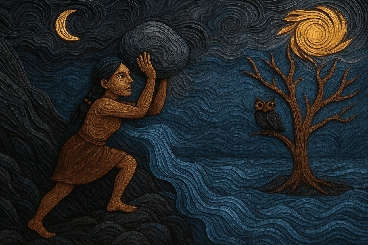 Ilustración de El Diluvio