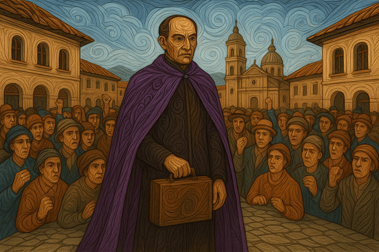 Ilustración de El enigmático abogado