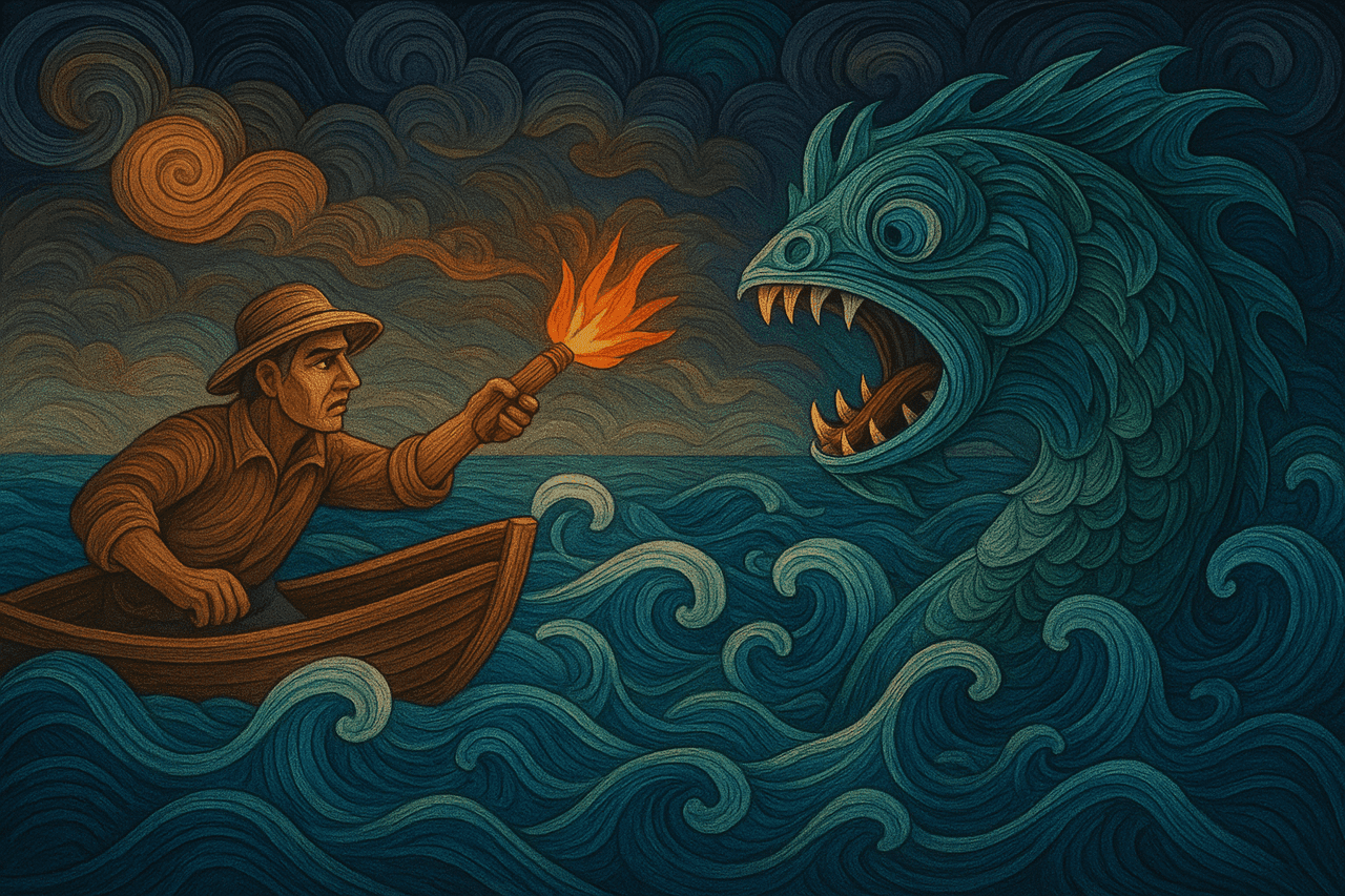 Ilustración de El héroe