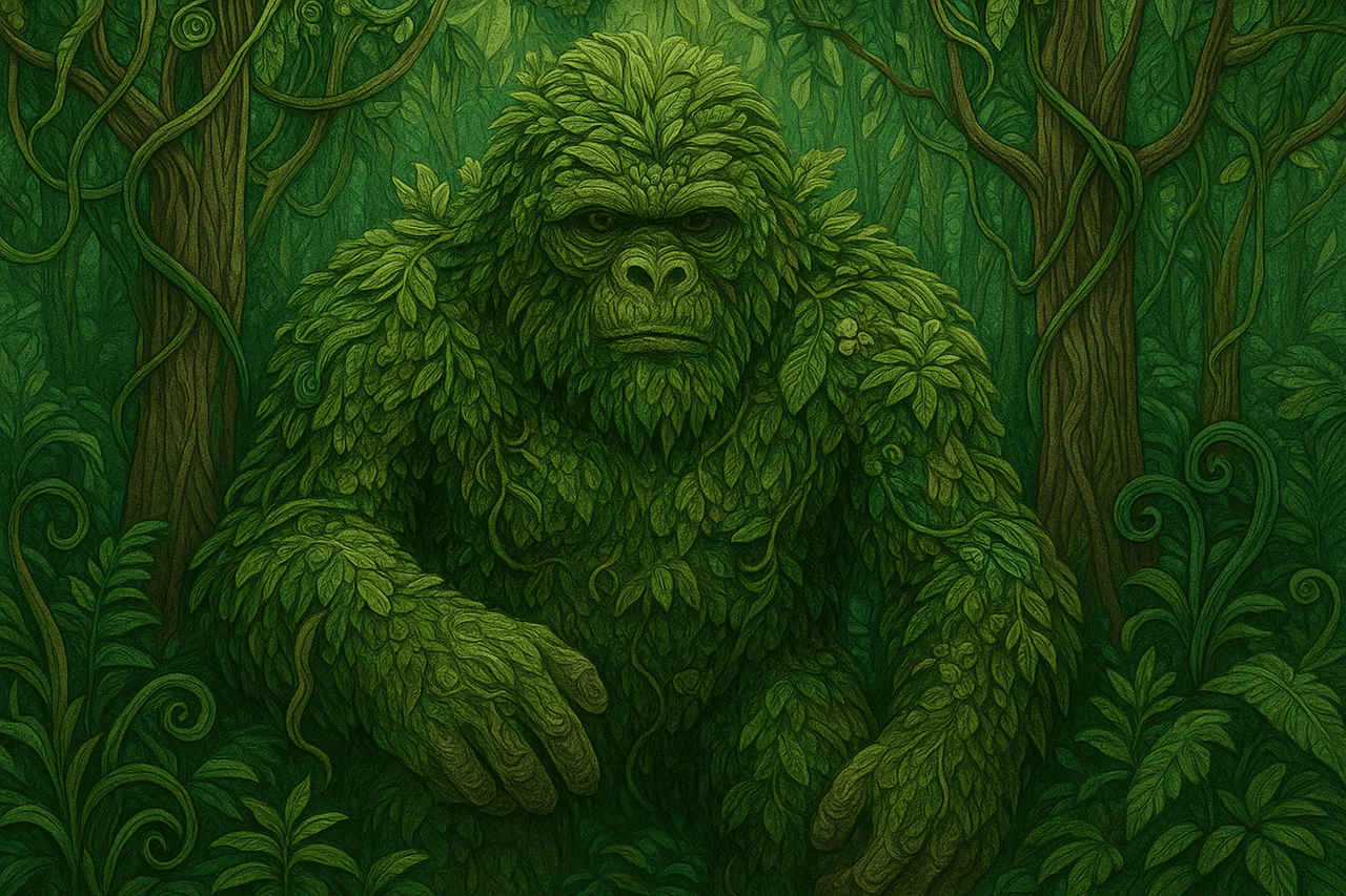 Ilustración de El hojarasquín del monte
