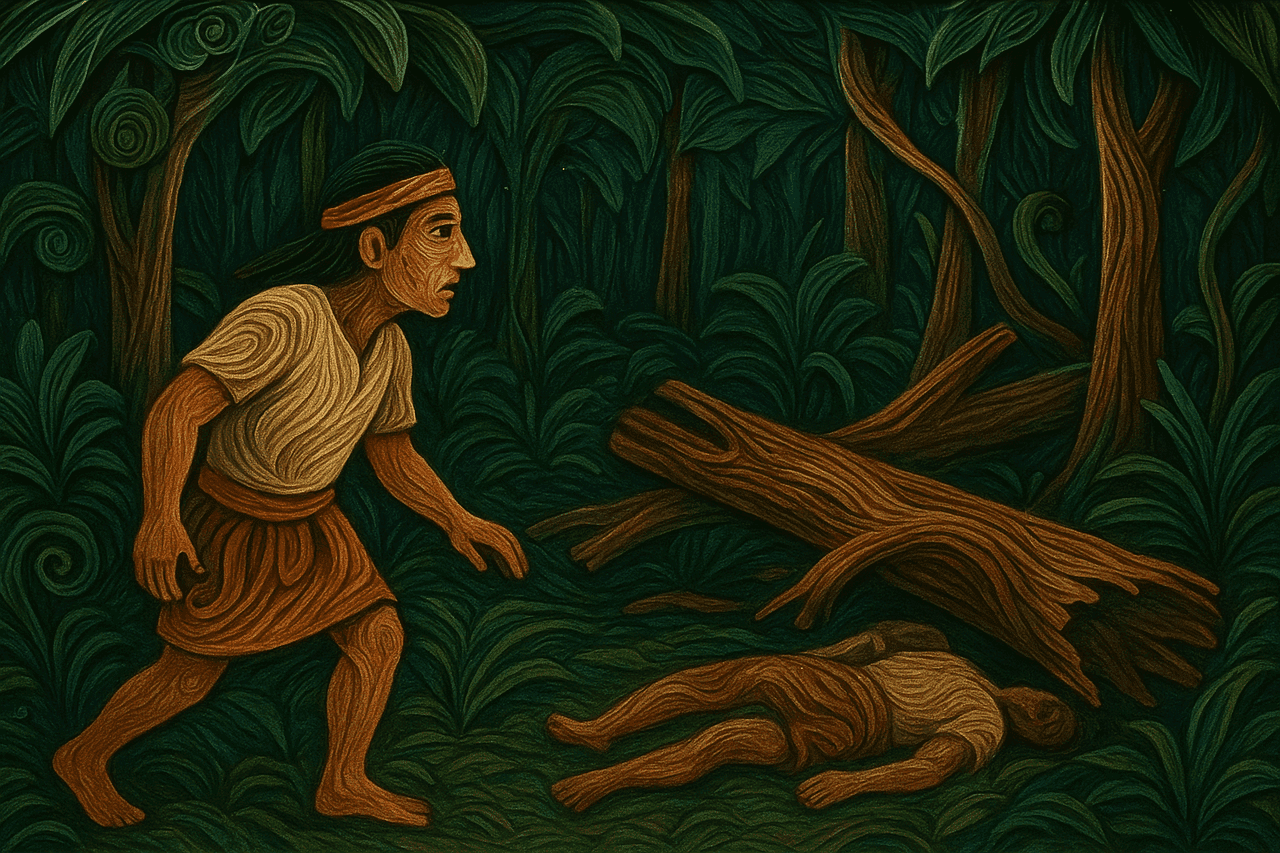 Ilustración de El hombre que soñó con danta