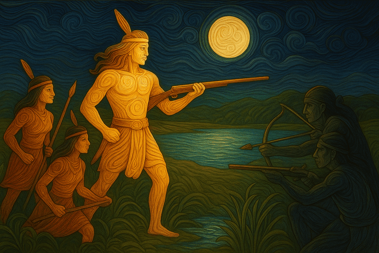 Ilustración de El Indio Kuriruputá