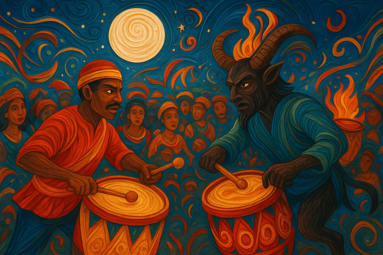 Ilustración de El mandingas