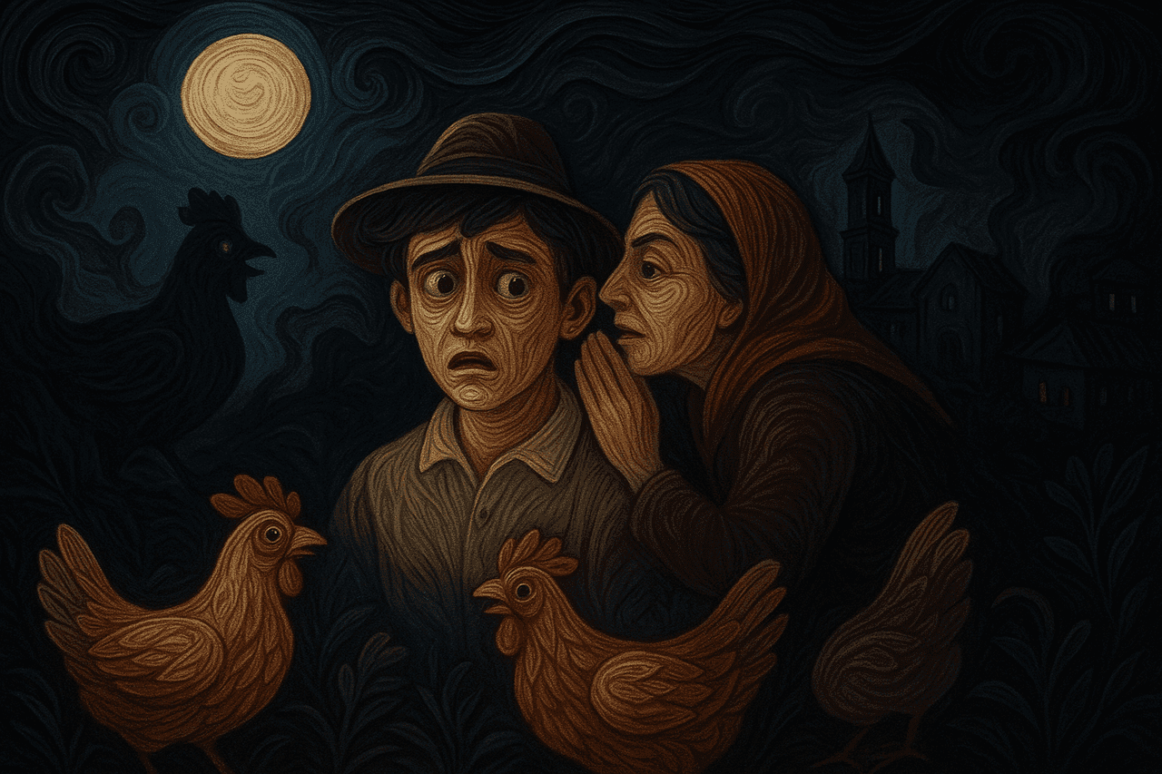 Ilustración de El pollo de las ánimas