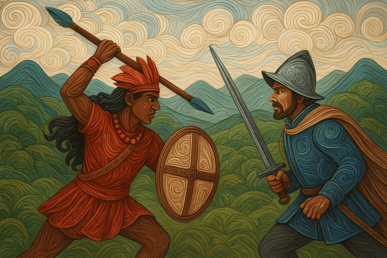 Ilustración de El quijote piedecuestano