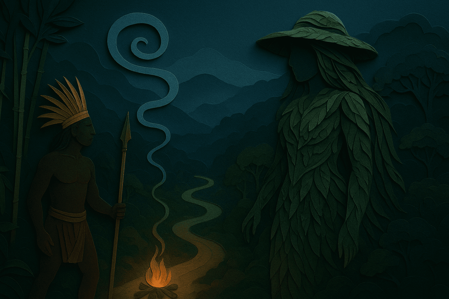 Ilustración de El Silbo de Quinunchú