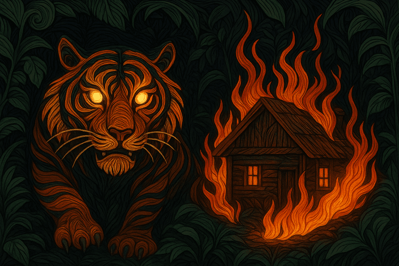 Ilustración de El tigre