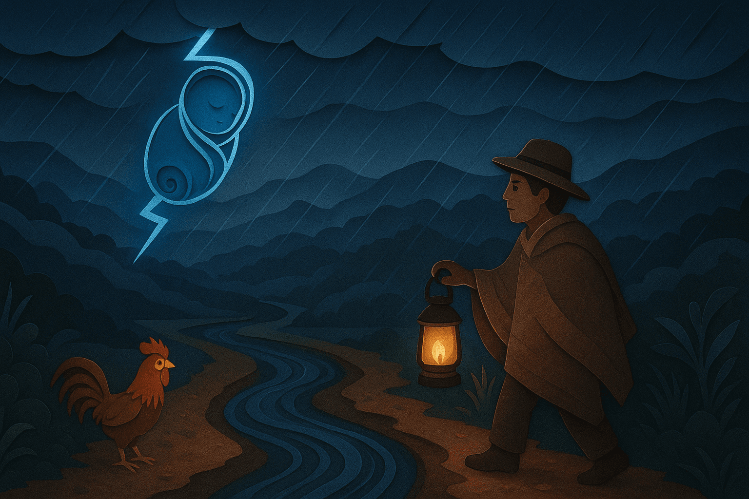 Ilustración de Guagua Rayo