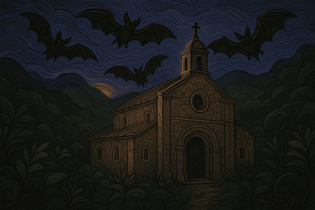 Ilustración de La Basílica encantada
