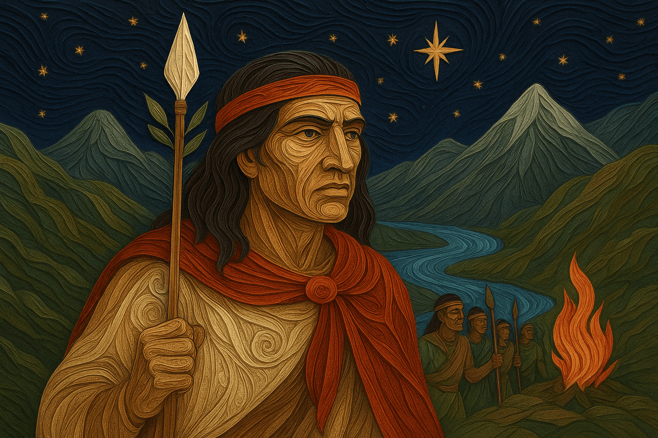 Ilustración de La historia de Erubidá y Siebidá