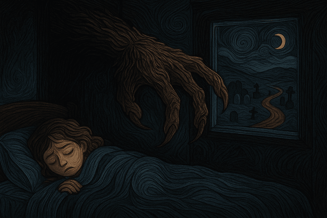 Ilustración de La mano peluda
