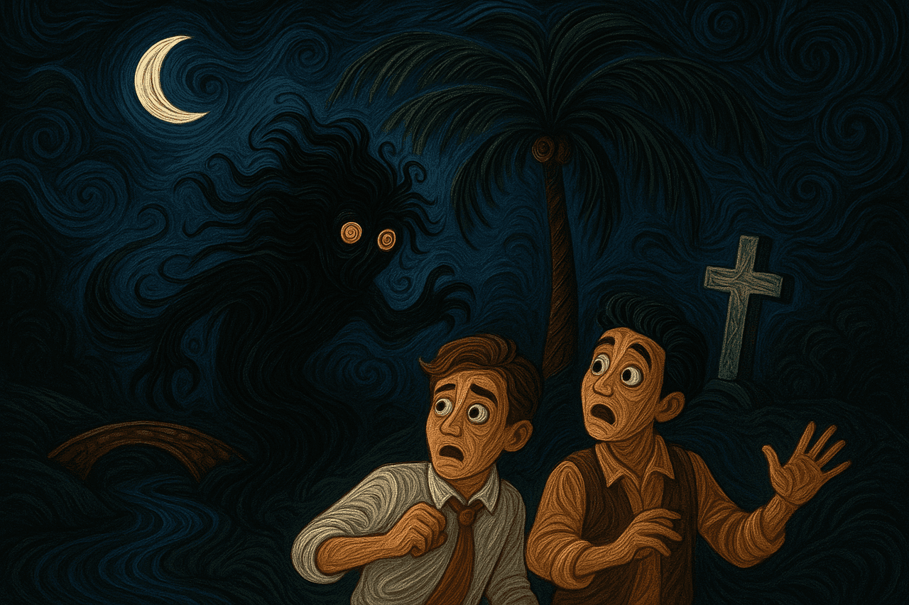 Ilustración de La mechuda