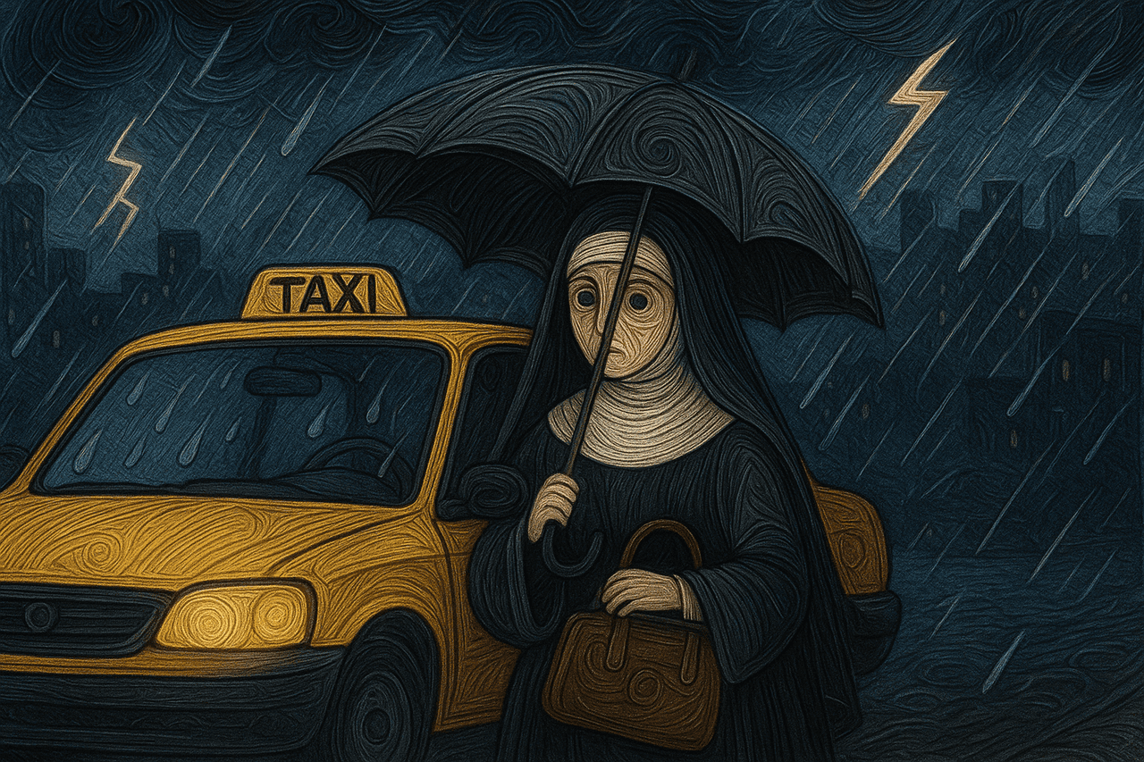 La monja vidente y el taxista