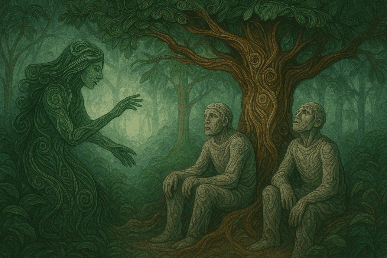 Ilustración de La sed da los civilizados