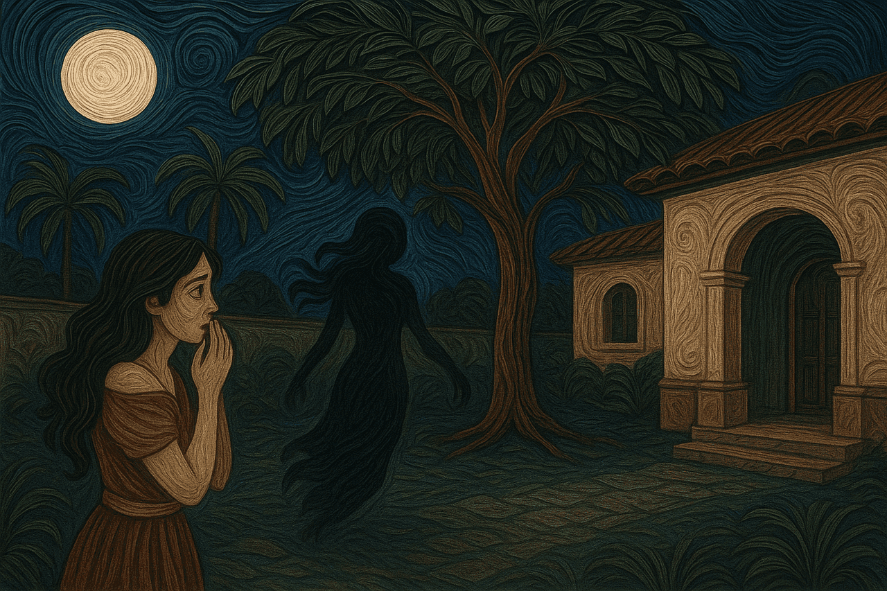 Ilustración de La sombra