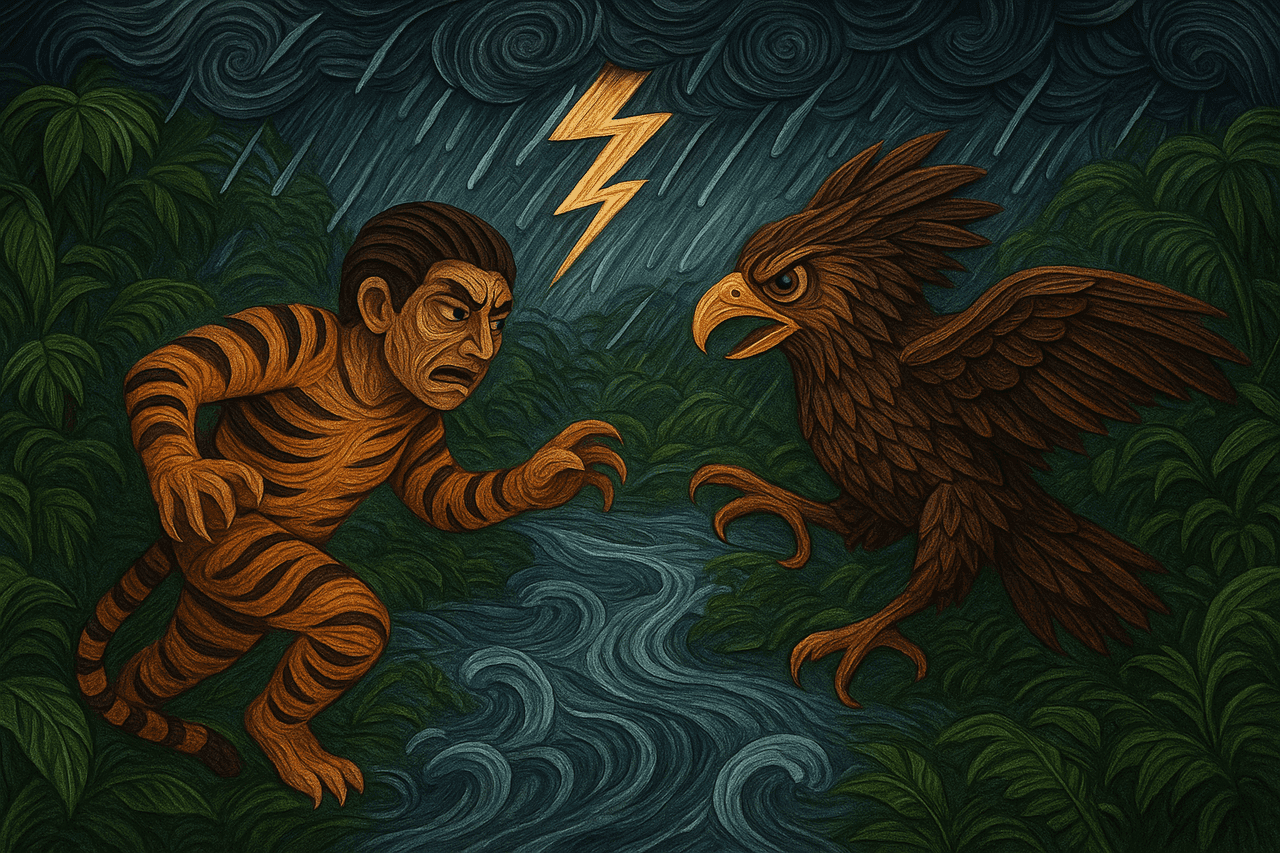 Ilustración de La venganza de los brujos
