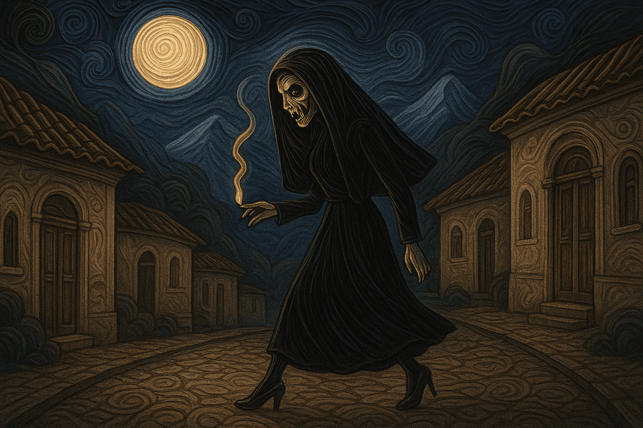 Ilustración de La viudita