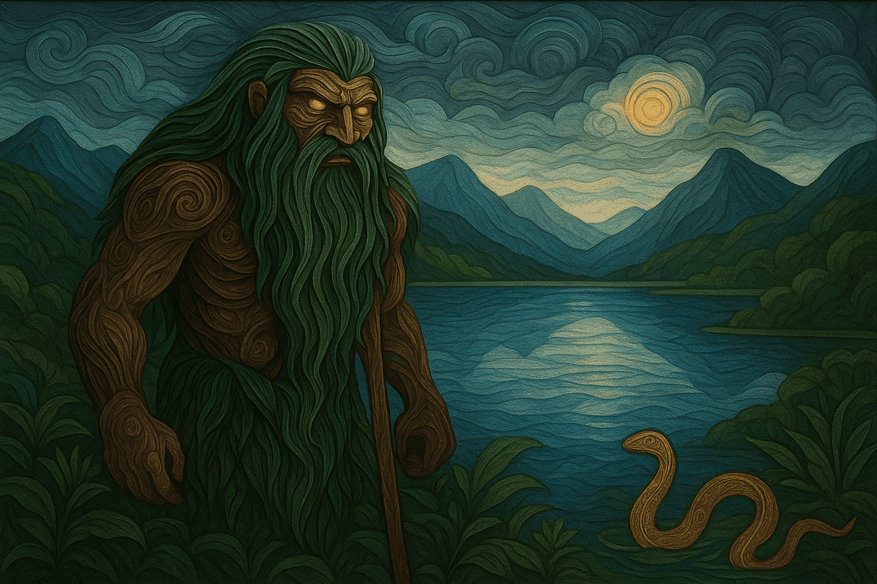 Ilustración de Lagunas encantadas