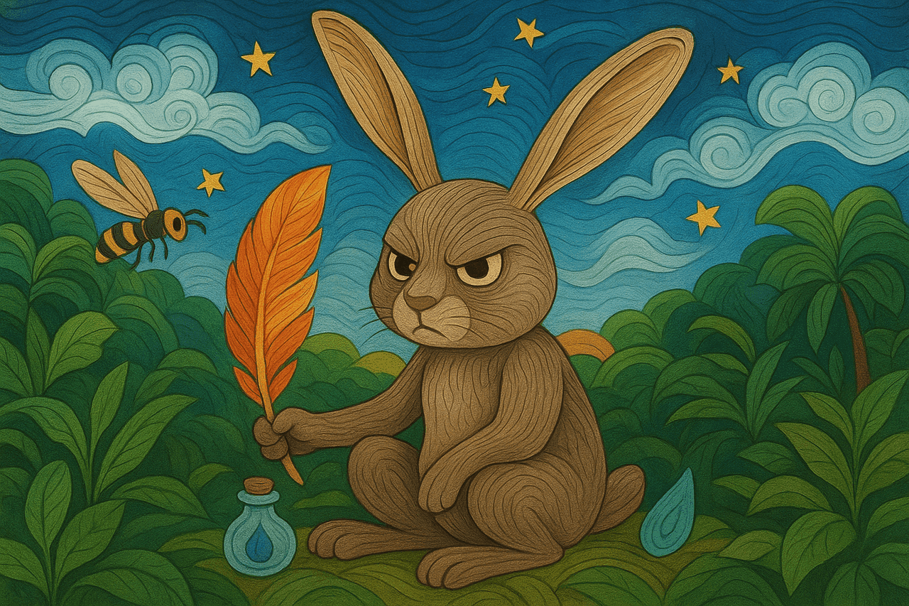 Ilustración de Las orejas del tío conejo