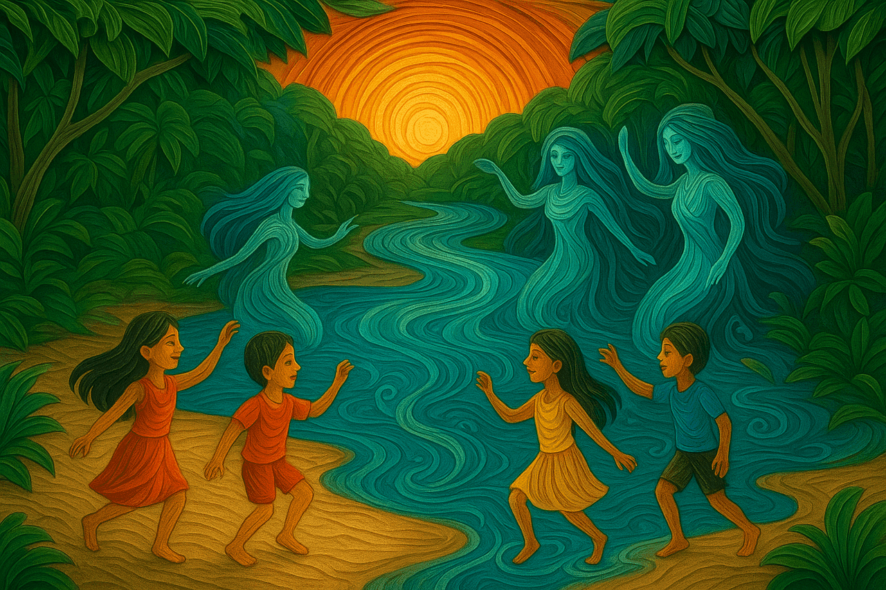 Ilustración de Las sirenas