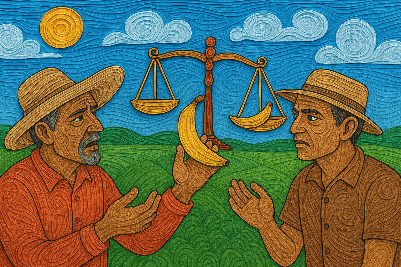 Ilustración de Lo justo y lo legal