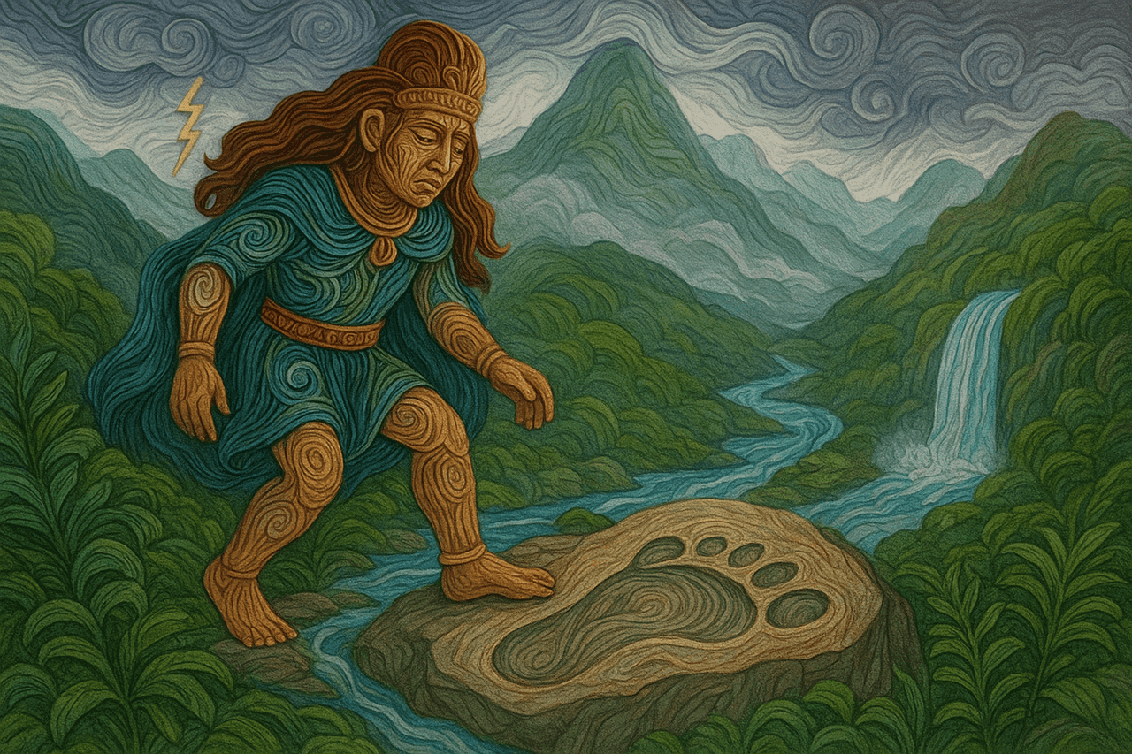 Ilustración de Los pasos de Xixaraca