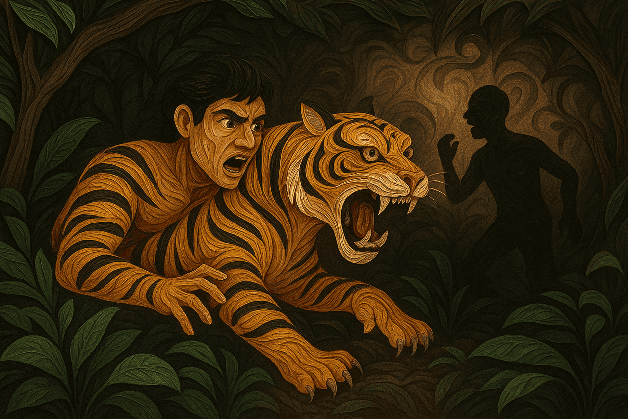 Ilustración de Nunkasha y Kashindukwe