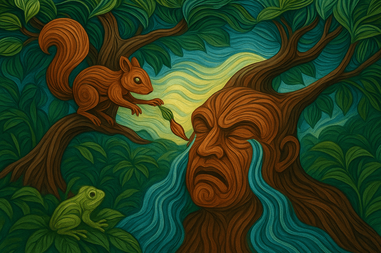 Ilustración de Origen del agua