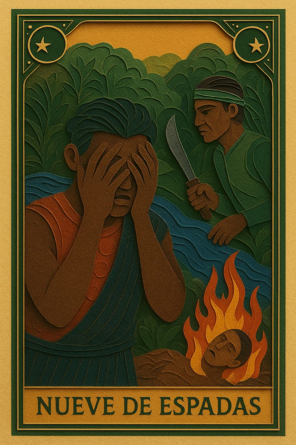 Nueve de Espadas
